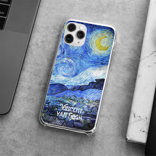 ゴッホ『星月夜』スマホケース 《iPhone/Android》〜最新機種対応