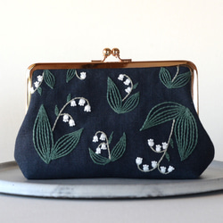 手刺繍のがま口バッグ がま口 SARTO.. 通販 19597227｜Creema(クリーマ