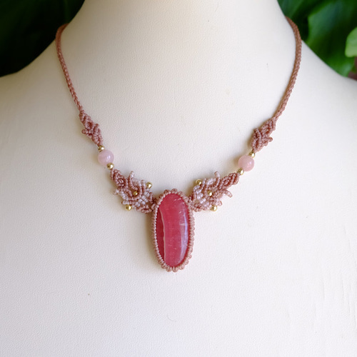 アルゼンチン産 インカローズ（ロードクロサイト）・モルガナイト