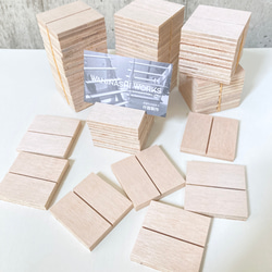 ピアススタンド 〈送料200円〉台紙スタンド正5.5角/6個/材No.66 アクセサリーディスプレイ 2枚目の画像