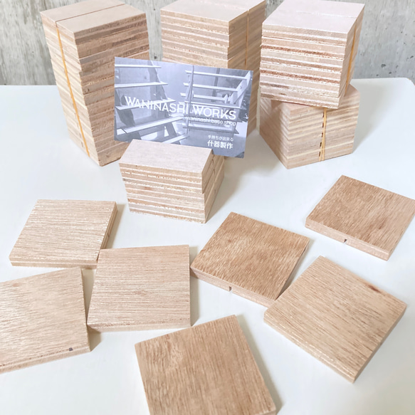 ピアススタンド 〈送料200円〉台紙スタンド正5.5角/6個/材No.66 アクセサリーディスプレイ 3枚目の画像