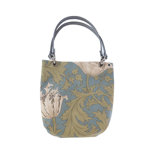 ෆ˚*ウィリアムモリス【Morris&Co. 】˚*リングハンドルバッグ˚ As Fabric William Morris カットクロス