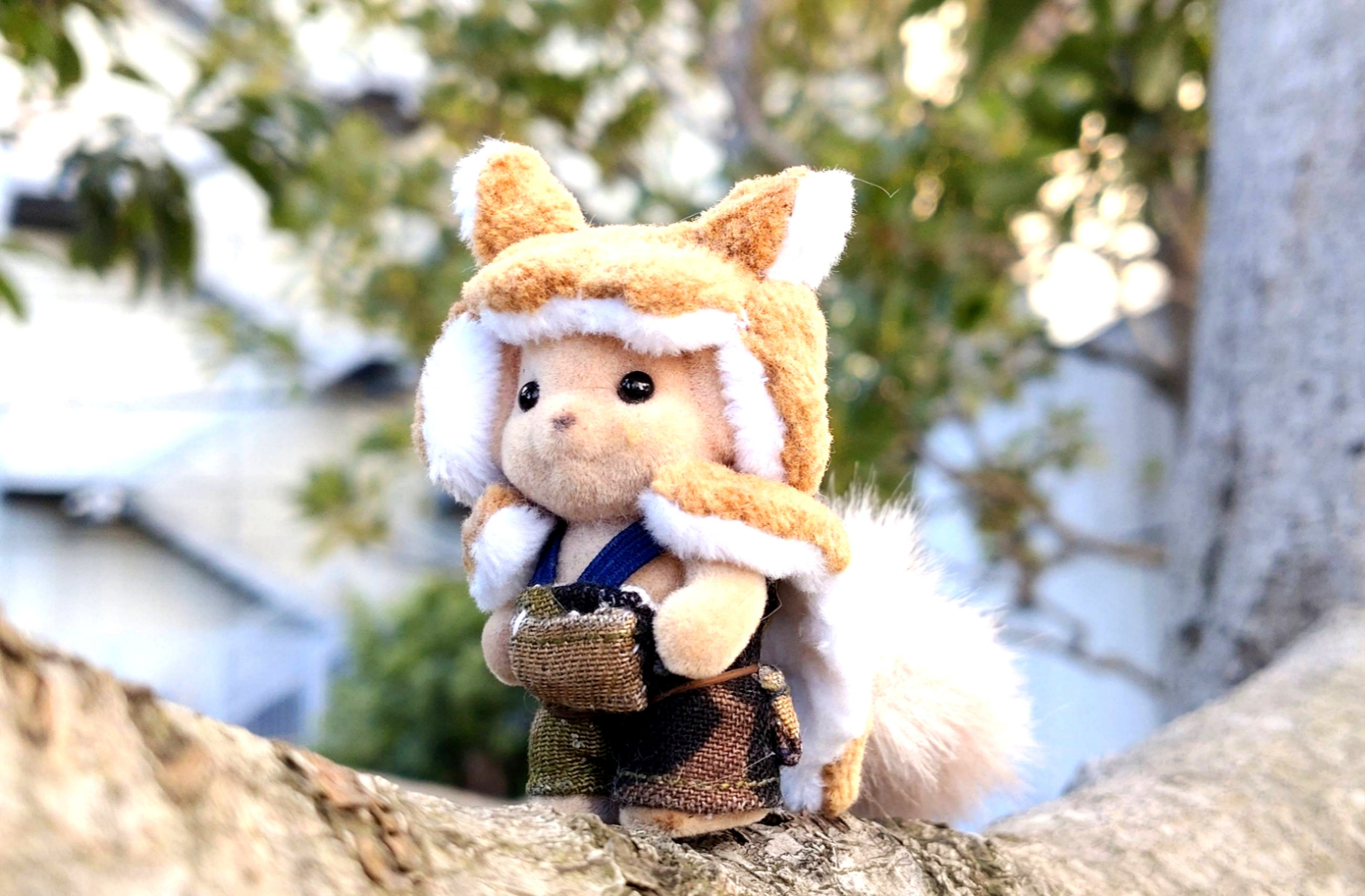 シルバニアファミリー☆フード付きリバーシブルマント♪ シルバニアファミリー☆フード付きリバーシブルマント♪