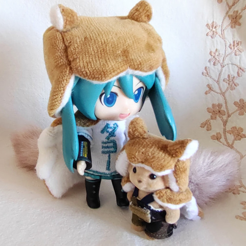 シルバニアファミリー☆子どもサイズのマント なーら様専用】シルバニアこどもサイズ マッサマン風衣装