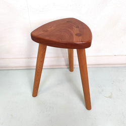 ケヤキの一枚板スツール no.16 ☆一点物☆ 椅子（チェアー）・スツール