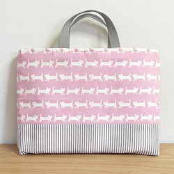 赤いファミリアチェックのレッスンバッグセット 入園入学 シューズ