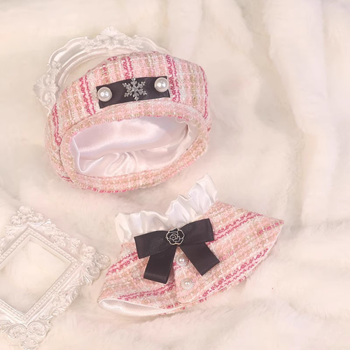 15cm着せ替えぬいぐるみ服 雪カオリセット 3色 着せ替え人形