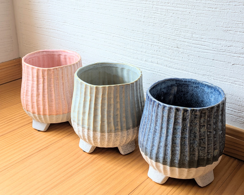 陶器鉢、鉢カバー、花瓶、6点セット 鉢 植木鉢 プランター 陶器鉢 おしゃれ - 鉢植え 鉢カバー 北欧