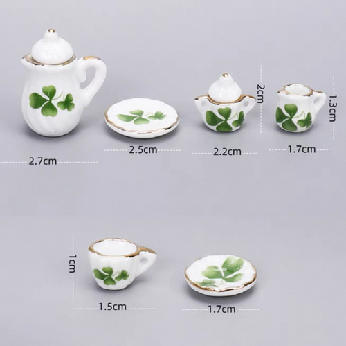 ミニチュア アフタヌーンティー15点セット 全5種類 ミニチュアお皿