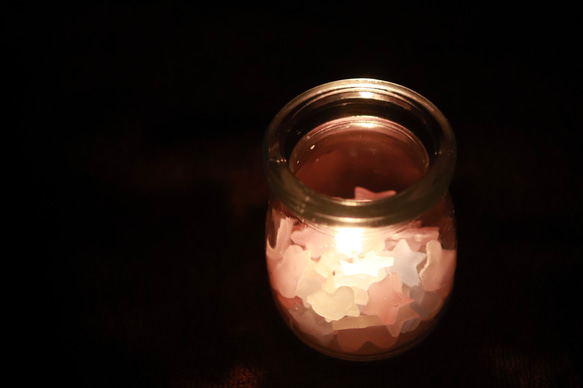 キラキラ芳香剤キャンドル 3枚目の画像