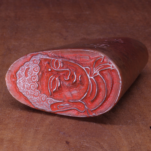 仏像の篆刻作品 落款印 朱文印 引首印 篆刻印 手作り印 遊印 K010 仏像の篆刻作品 落款印 朱文印 引首印 篆刻印 手作り印 遊印 K010 書道