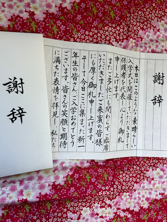 当日発送可】謝辞 祝辞 代筆 書道 即対応中♡書道家 通販