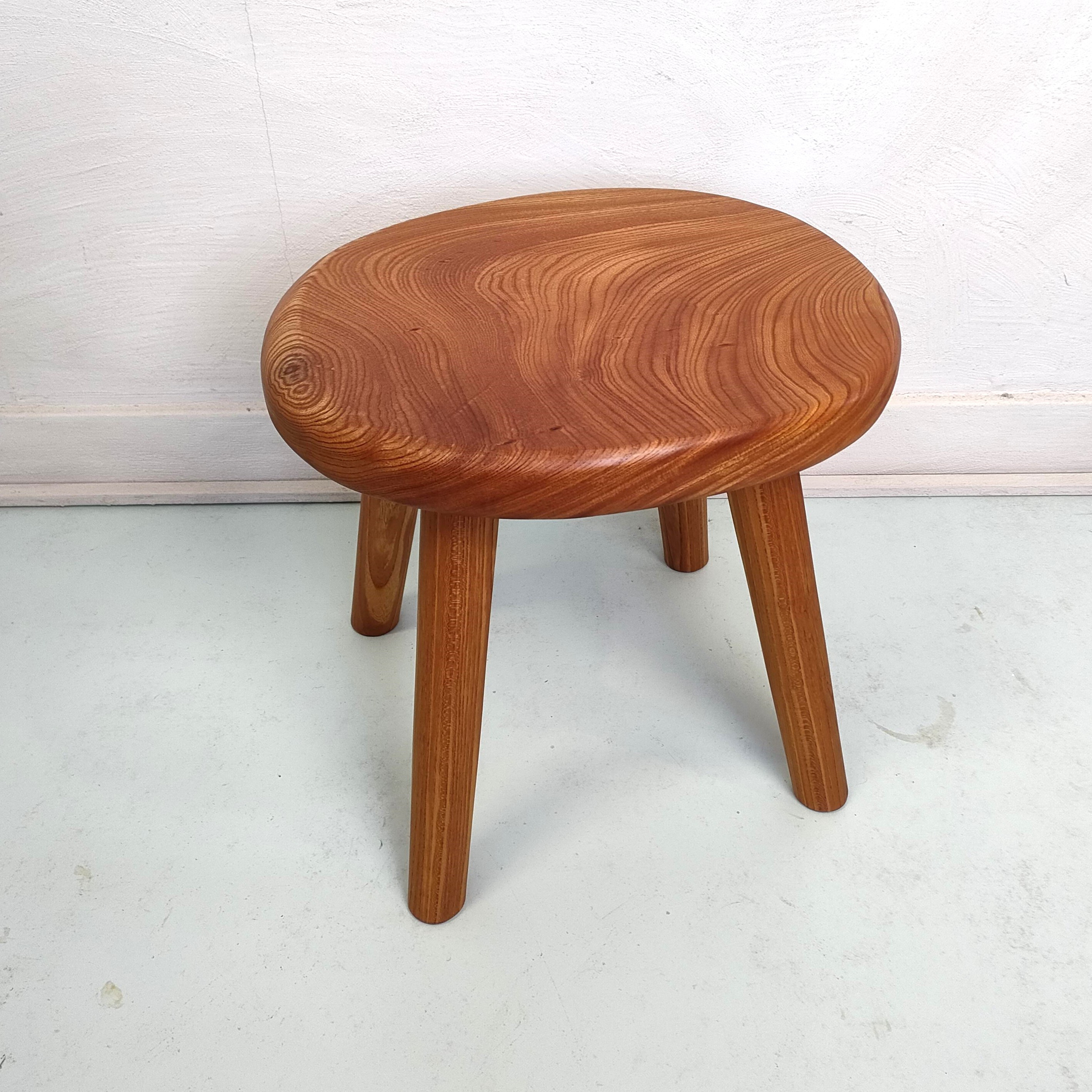 ケヤキの一枚板ミニテーブル　no.06　☆一点物☆