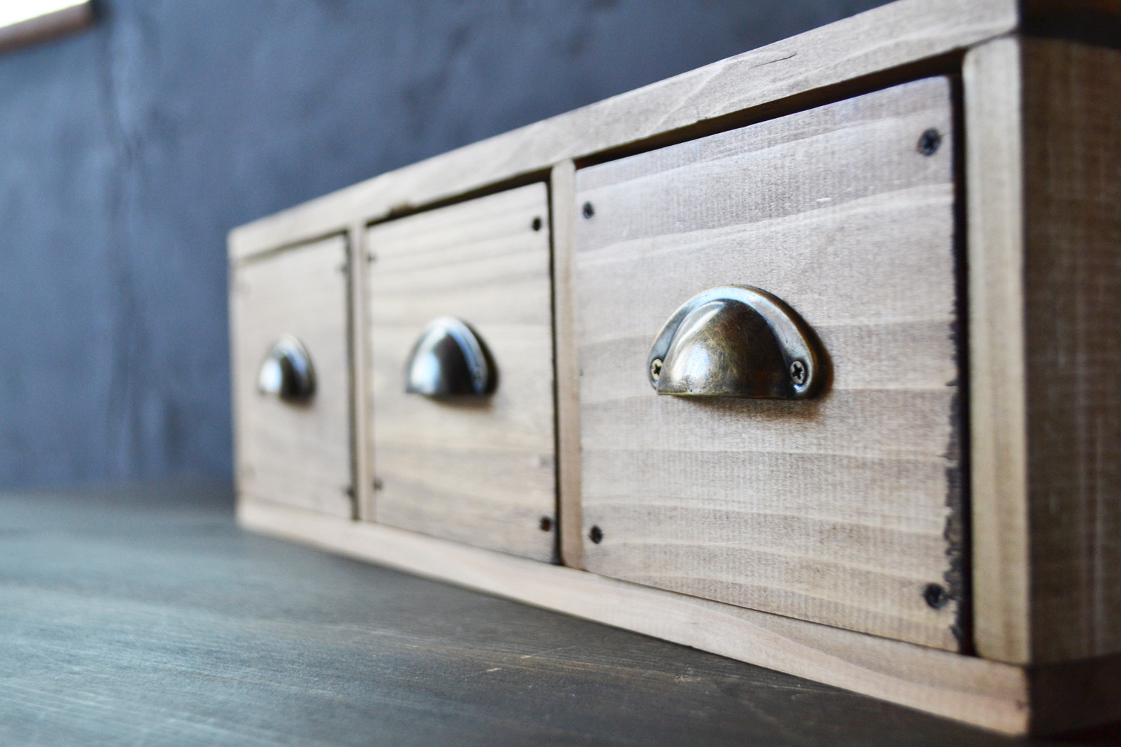 0310mito 日本産ひのきの木製チェスト(引き出し３個で１set)