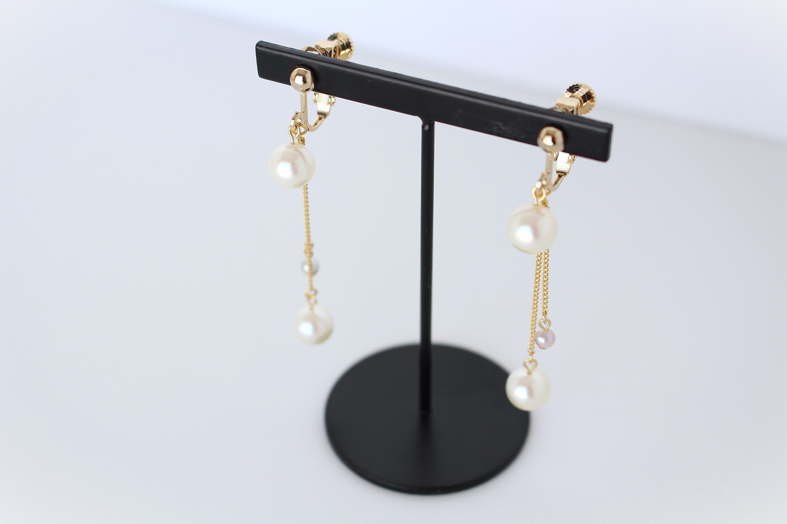 あこや本真珠　スウィングイヤリング