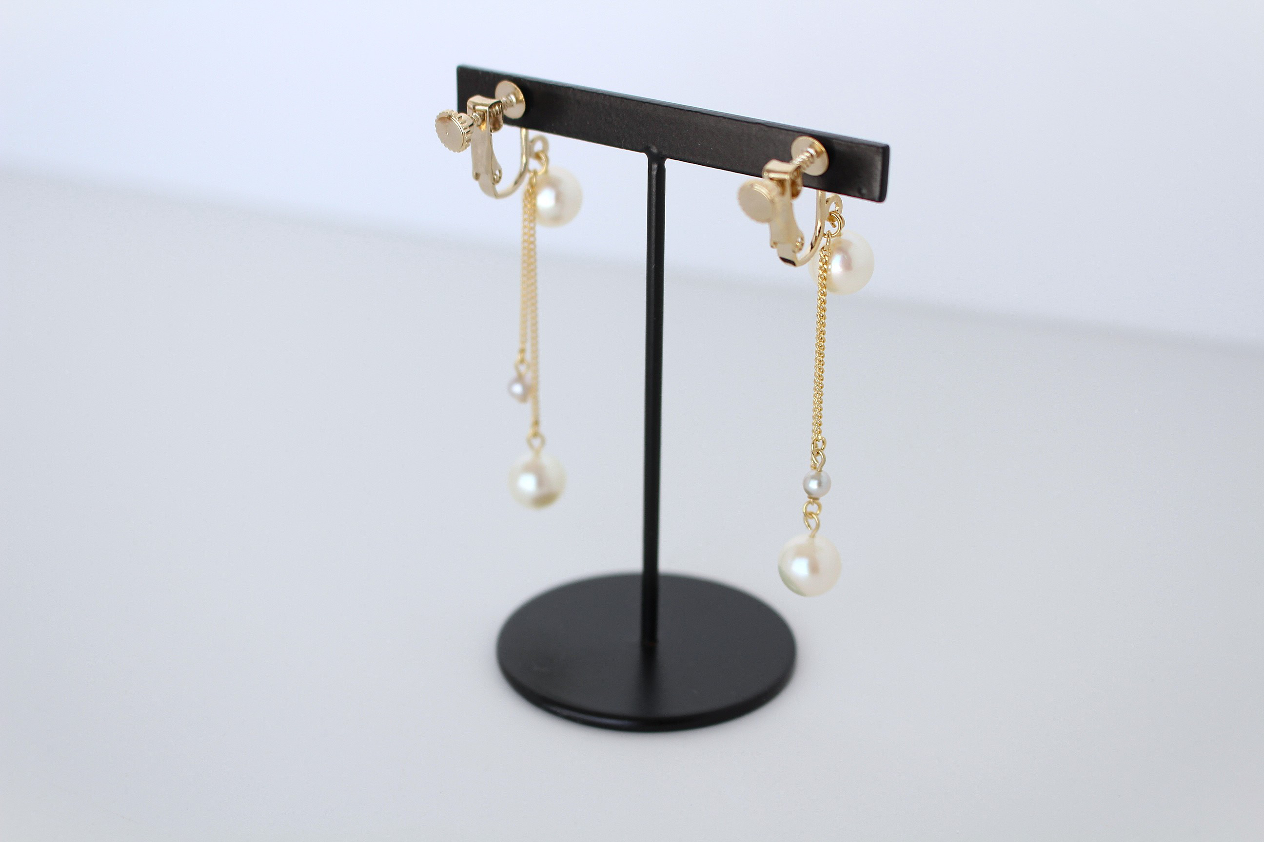 あこや本真珠　スウィングイヤリング