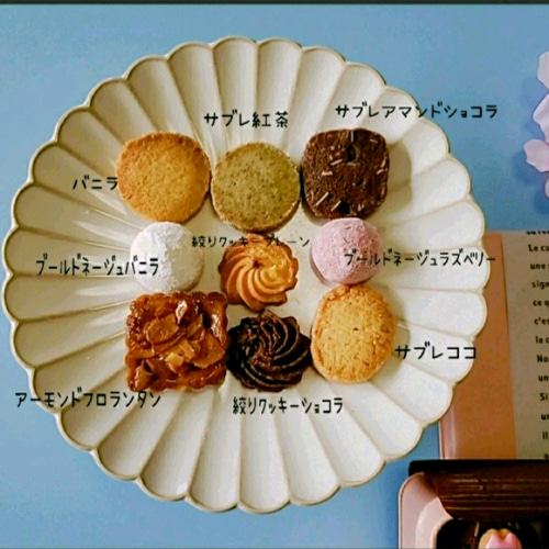油彩画 美味しいクッキー 絵画