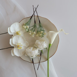 ヘッドパーツ／ヘッドドレス／結婚式／ウェディング／アーティ