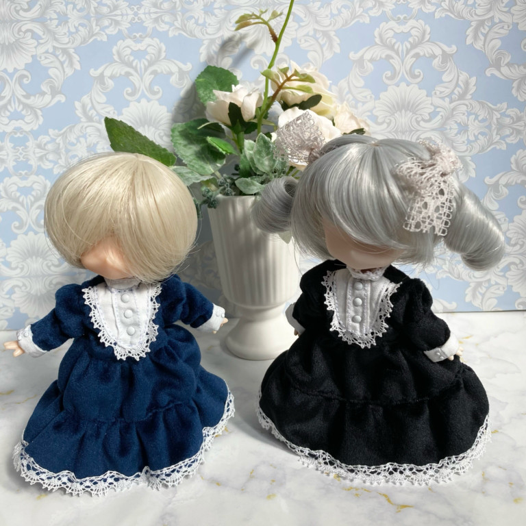 ベルベットドレス　ねんどろいどどーる向け