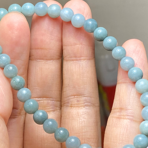 天然グアテマラ産本翡翠ブレスレット 18cm 本翡翠ブレスレット グァテマラ産