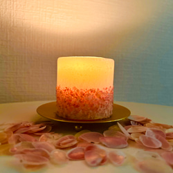 ★桜貝の囁き - 優しさに包まれるソイキャンドル アロマキャンドル 精油 癒し 桜貝プレゼント　桜 8枚目の画像