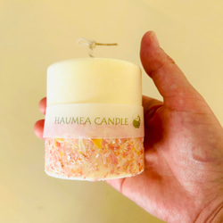 ★桜貝の囁き - 優しさに包まれるソイキャンドル アロマキャンドル 精油 癒し 桜貝プレゼント　桜 7枚目の画像