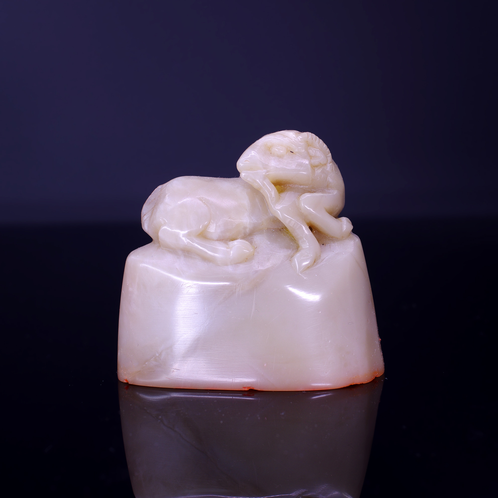 篆刻作品【佛手拈花】朱文印 遊印 篆刻印 手作り印 博悦堂K090