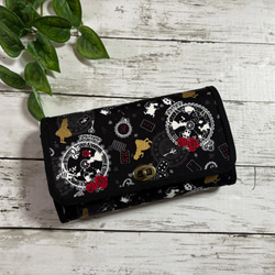 ハンドメイド 長財布 お財布バッグ やりくり財布 マスク入れ カード