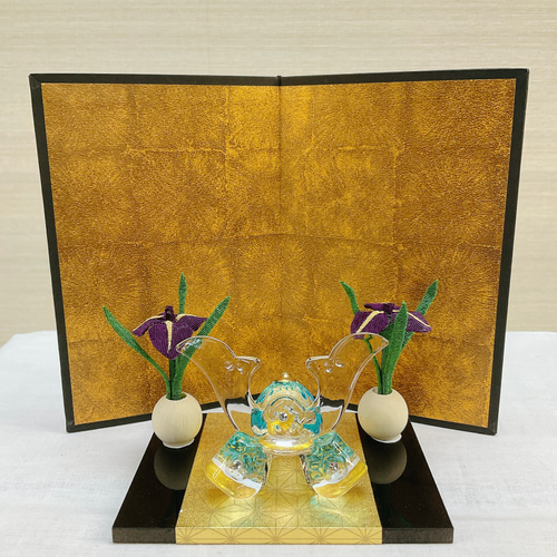 五月屏風、兜押し絵、菖蒲押絵、五月節句飾り