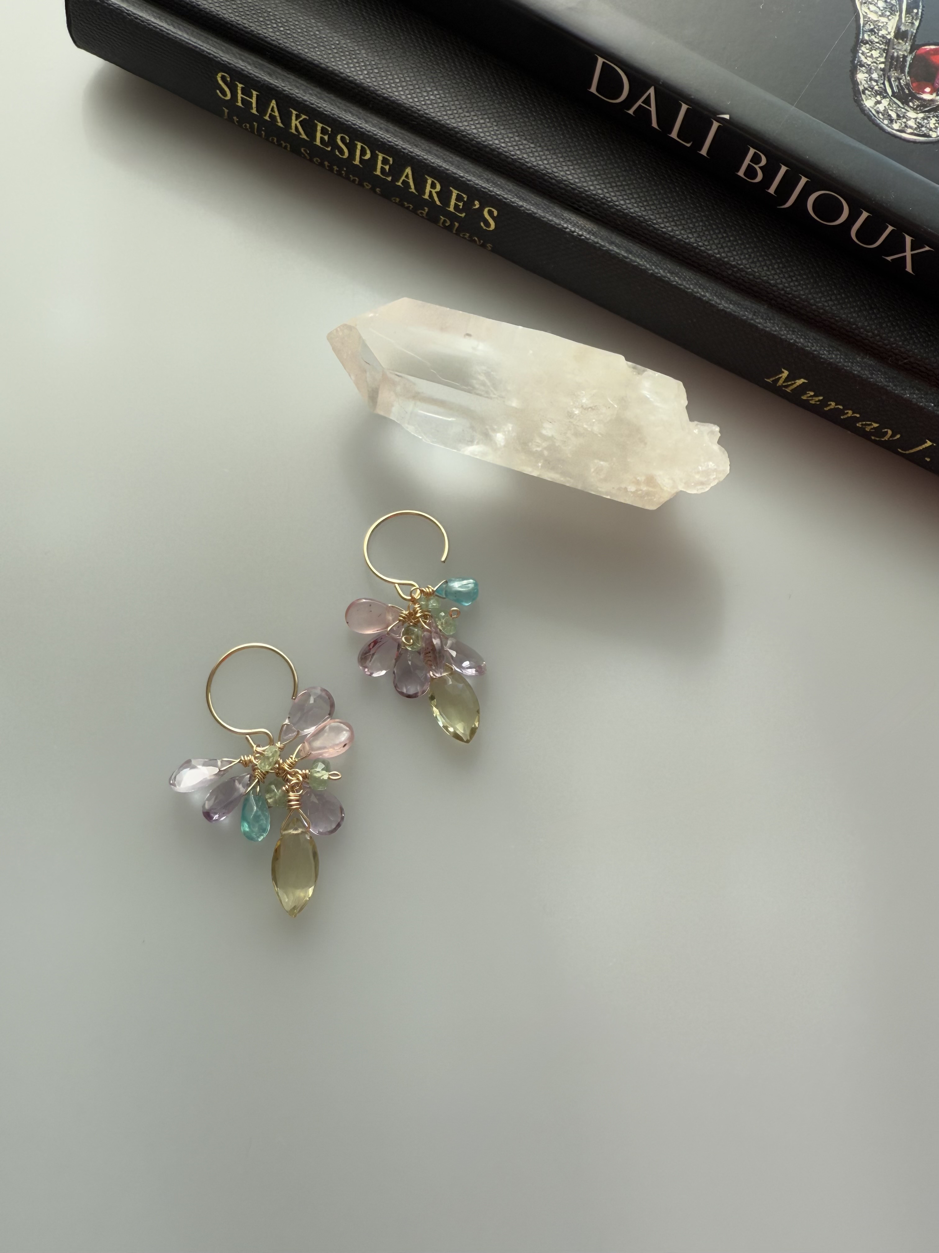 カラフルジェムズのピアス（イヤリング）