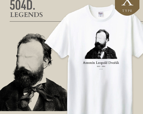 偉人Tシャツ｜ドヴォルザーク｜THE LEGENDS Tシャツ 504D. 通販
