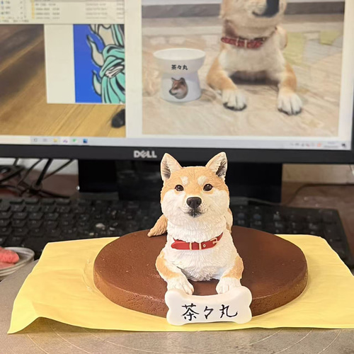 ペットフィギュアI】ペットそっくりフィギュア制作✨リアルな立体