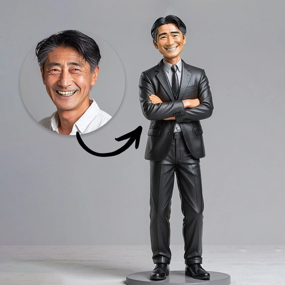 オリジナルフィギュアⅢ】写真からフィギュア製作✨そっくり人形