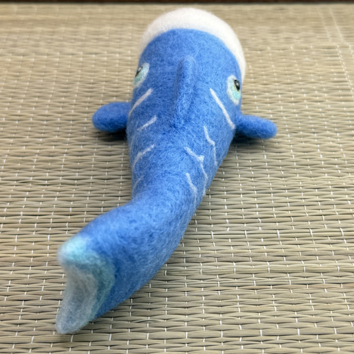 こどもの日〈鯉のぼりとシマエナガ〉羊毛フェルト 置物 五月人形