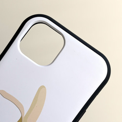 草むらのウサギ グリップケース iPhoneケース 13枚目の画像