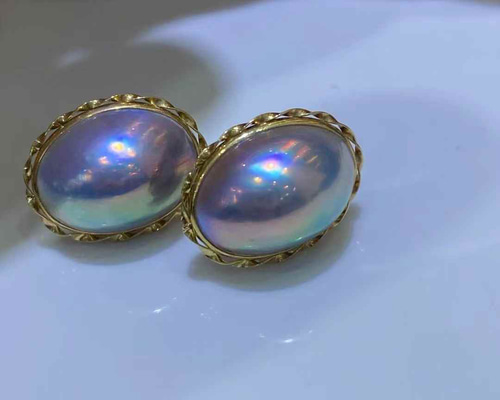 美品　マベパールピアス タサキ(TASAKI)タサキ マベパール ピアス ピアス ジュエリー