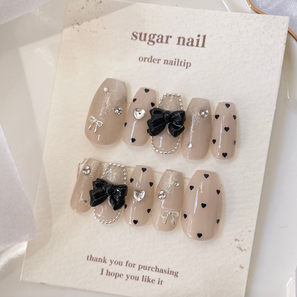 お急ぎ便S♡ ネイルチップ ワンホンネイル 現品 フルオーダー ハートネイル 白 お急ぎ便S♡ ネイルチップ ワンホンネイル 現品 フルオーダー
