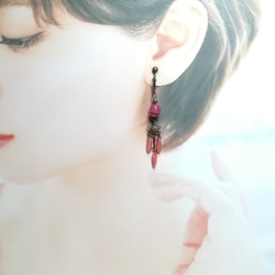 InFRAME」「#春のおすすめ」天然石インペリアルロードナイトとチェコ 