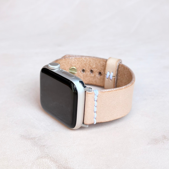 アップルウオッチバンド（ヌメ革）（42ミリ用） Apple Watch バンド 本革 ヌメ革 アップルウォッチ レザーベルト