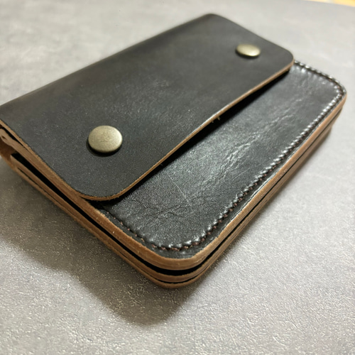 トラッカーウォレット ハンドメイド 革財布 アメカジ - メルカリ