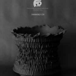 CURVE （Black）6,7,8号 3点セット 作家鉢 アガベ 大型 アガベ – 鉢人