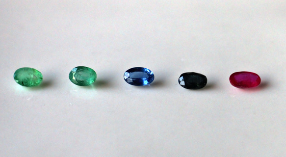 1.4ｃｔ　天然石　MIXストーン　ルース　セット　５個セット 2枚目の画像