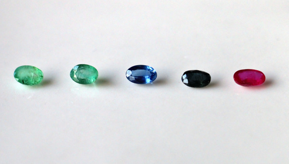 1.4ｃｔ　天然石　MIXストーン　ルース　セット　５個セット 1枚目の画像