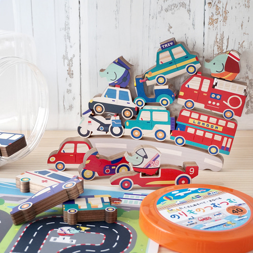 のりものつむつむ（基本セット） おもちゃ・人形 nine-D 通販 18946033