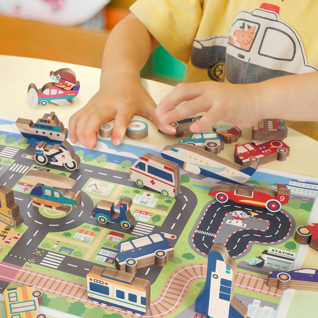 のりものつむつむ（基本セット）