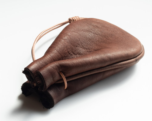 YOHEI NOGUCHI 鹿の革　ミニ巾着 YOHEI NOGUCHI 鹿の革 ミニ巾着