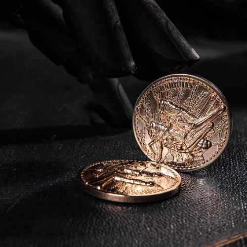 限定版真鍮製ラッキーコイン - コレクション用昆虫バッタコイン、幸運