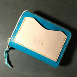 ☆オーダーメイド☆世界でたった1つの手染めの革財布☆ 長財布 NA