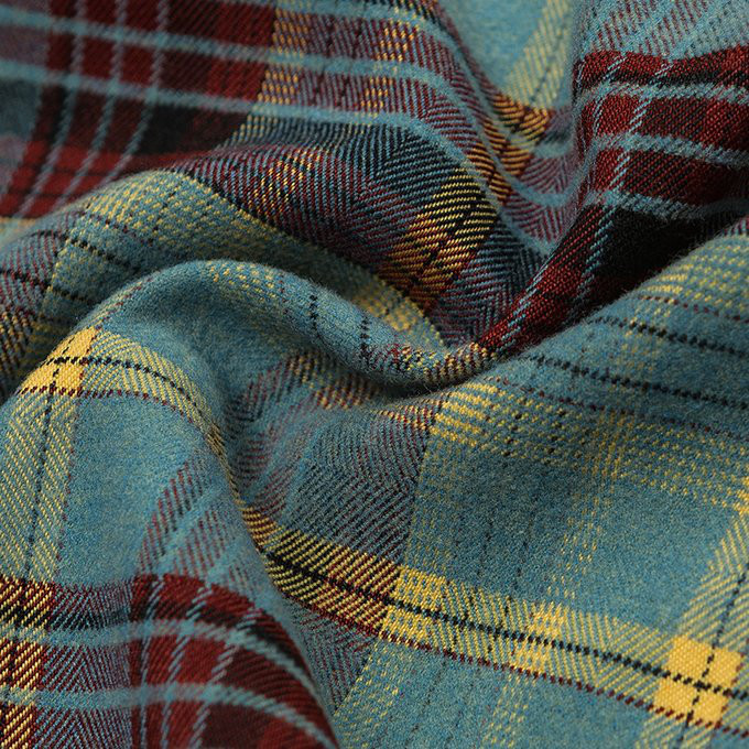 春 秋冬新作 メンズ チェック柄グラデーションラペル長袖シャツ 男 おしゃれ 通勤 ビジネス トップス