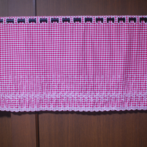 カフェカーテン☆カントリースタイルの定番☆「ギンガムチェック100